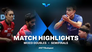 S. Gnanasekaran /Manika Batra vs Aleksand Khanin/Daria Trigolos | WTT Contender Budapest 2021 (1/2)