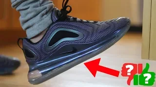 NIKE AIR MAX 720 REVIEW: FIRST IMPRESSIONS & ON FEET!