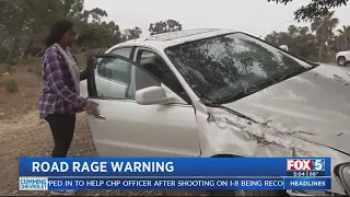 Road Rage Warning: Pregnant Woman Run Off The Road