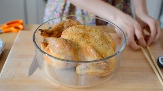 Simple Roast Chicken - Crispy Skin & Juicy Meat