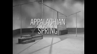 Appalachian Spring (1958 Television Performance)