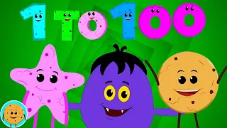Numbers Song, Learn 1 to 100 and Preschool Rhyme for Kids