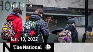 CBC News: The National | School COVID-19 concerns, Pig heart transplant, Bob Saget