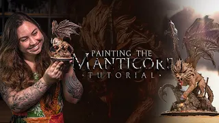 How to Paint a Manticore | Complete Painting Tutorial