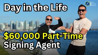 Day in the Life Marketing with a $60,000 Part-Time Notary Signing Agent! (San Diego) | Notary Hacks