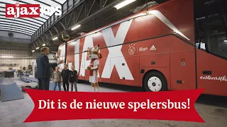 Dit is de nieuwe spelersbus van Ajax!