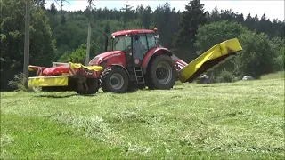 Zetor Forterra 140HD s trojkombinací Pöttinger