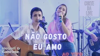 Não gosto Eu amo || Hebert e Gabriele (Cover)