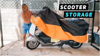 5 STEPS for Scooter Storage for winter or traveling! | Mitch's Scooter Stuff