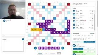 Scrabble game with commentary no.387