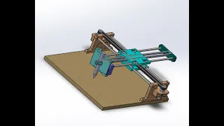 2D X-Y Pen-Plotter Model | Mechatronics