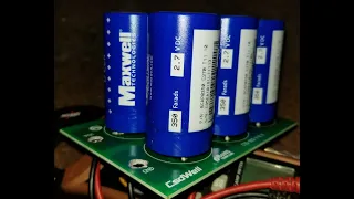 Maxwell Super Capacitors and their Uses. Plus Inverter is moved.