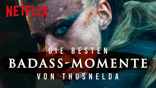Die besten Badass-Momente von Thusnelda | Barbaren | Netflix