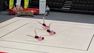 Ugnė, Samanta ir Adriana Sporto mokykla SALTO 2024-05-10 Kaunas