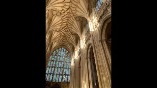 BBC Choral Evensong from Winchester Cathedral 4th October 1989.