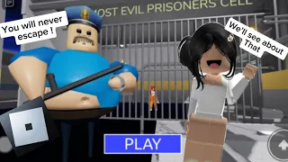 🚔🚨 Roblox Barry's Ultimate Prison Escape EASY MODE - gameplay video 🏃‍♂️🔒#obby #roblox