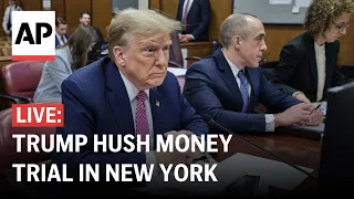 Trump hush money trial LIVE: At courthouse in New York as opening statements begin
