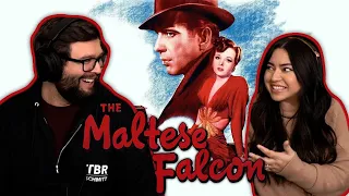 The Maltese Falcon (1941) First Time Watching! Movie Reaction!