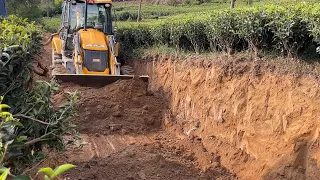 Mountain Narrow Road Construction-Part 5-through this Tea Estate