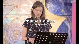 Kunst- und Kulturfestival 2022 - Philine Conrad (Schauspielerin)