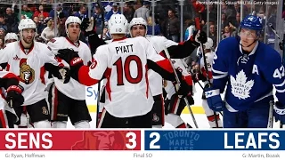 Jan 21: Sens vs. Leafs- Post-game Media