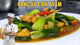 Menu sayuran paling banyak di pesan di restoran | Pakcoy cah ayam,