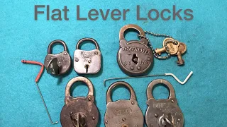 #103 Flat Lever Locks