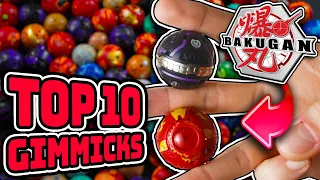 Ultimate Top 10 Bakugan GIMMICKS List!