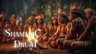 Shamanic Drumming Meditation Music - SHAMANIC DRUMS + HANDPAN - Tribal Healing Music