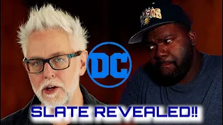 THE HIERARCHY | JAMES GUNN DCU SLATE REVEALED REACTION! (TV and Film)