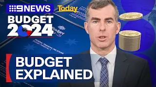 Federal Budget 2024: John Kehoe breaks down what it means for Aussies | 9 News Australia