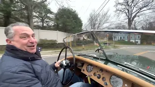 1952 Jaguar XK-120 SE Roadster - Road Test - Passenger POV