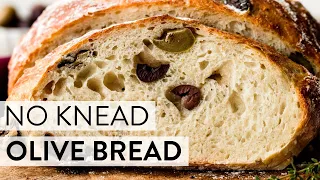 No Knead Olive Bread | Sally's Baking Recipes