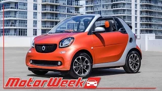 MotorWeek | First Look: 2017 Smart ForTwo Cabrio