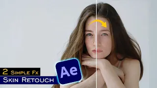 Easy Way to Cleanup skin - After Effects - Tutorial