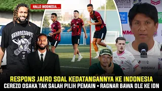 SANGAT LUAR BIASA! Reaksi Terkejut Pelatih Osaka Lihat Debut Hubner • Jairo beri kabar baik Timnas