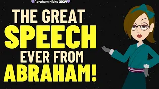 Abraham Hicks 2024 💜 The Greatest Ever Speech From Abraham!