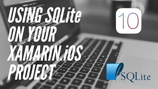 SQLite on Xamarin.iOS - Getting a project ready