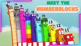 Meet the Numberblocks - Let's learn the numbers 11-20 | Numberblocks Games For Kids