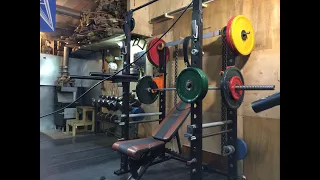 Качалка в гараже (mu  Garage Gym  500 dollar)