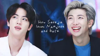 how seokjin loves namjoon and back