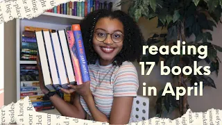 recent reads | avoid finals season stress by reading 17 books in one month!