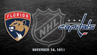 NHL Panthers vs Capitals | Nov.26, 2021