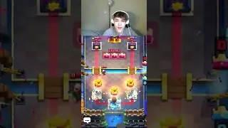 THIS IS WHY THEY SHOULD NERF MAGIC ARCHER 😂 - CLASH ROYALE #shorts