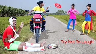 Must Watch Very Special New Comedy Video 😎 Amazing Funny Video 2023 Episode-20 By@BidikFunTv
