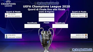 PES 2020 • UEFA Champion League 2020, Quarti di finale fino alla Finale (Calci di Rigore)