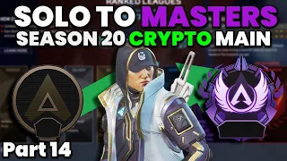 DIAMOND 3 GAMING! CRYPTO MAIN Solo Queue to Masters in Season 20 Apex Legends - Part 14