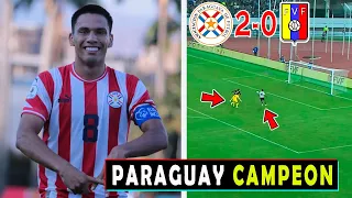 ASI REACCIONA PRENSA SUDAMERICANA a CAMPEON PARAGUAY vs VENEZUELA PREOLIMPICO SUB-23