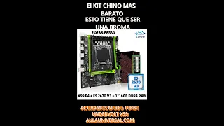 El KIT Chino mas Barato Zsus x99-P4 + Xeon 2670V3 +16gb ddr4 BIOS turbo Undervolt BIOS Chipset C612
