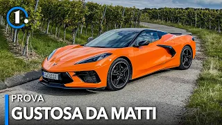 Chevrolet Corvette Stingray C8: l'UNICA con un V8 aspirato così grosso!